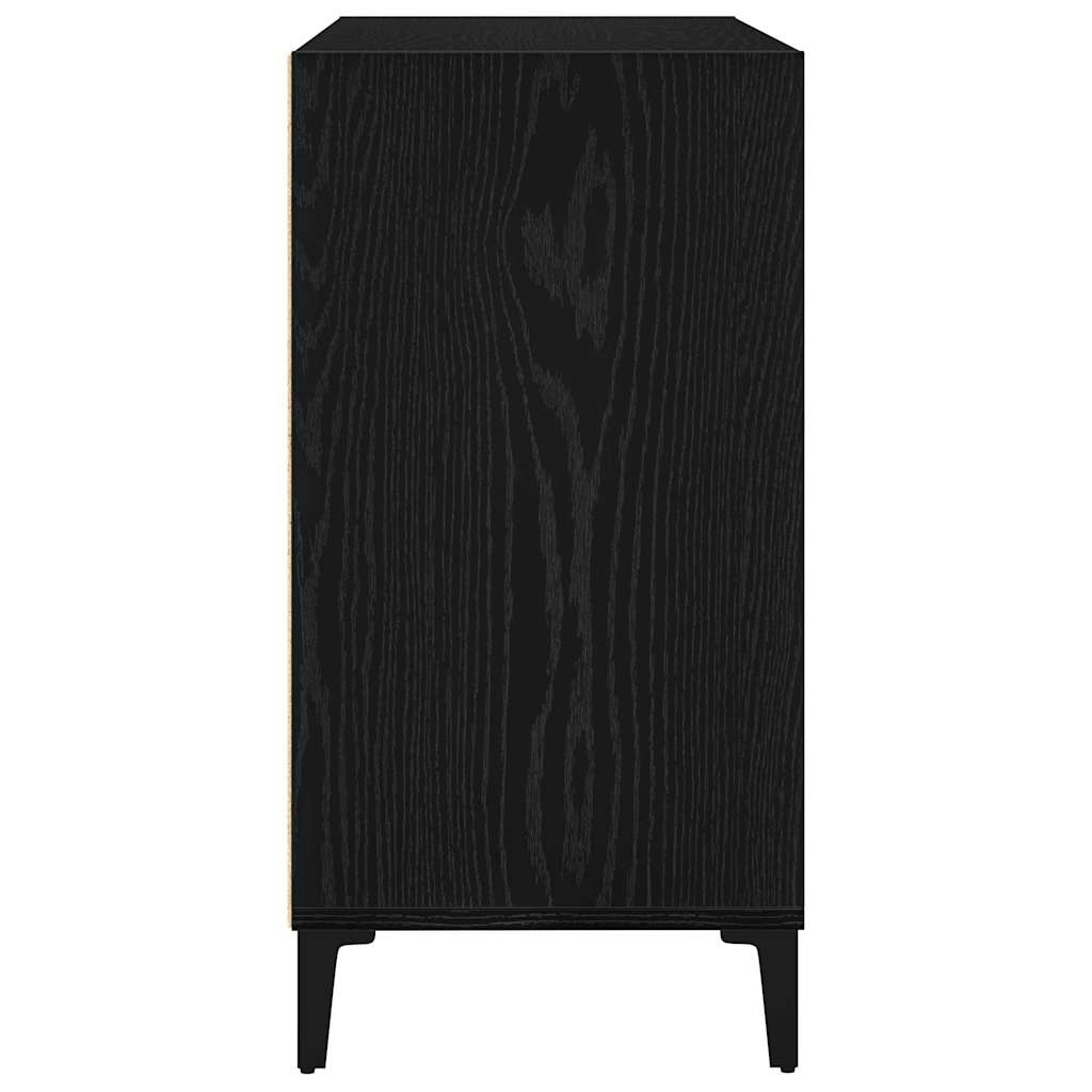 Sideboard Black 103.5 x 35 x 70 cm Engineered wood